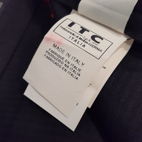 Roberto Cavalli men's 34" waist textured pants 2008 collection model RL1107 - Picture 5 of 16